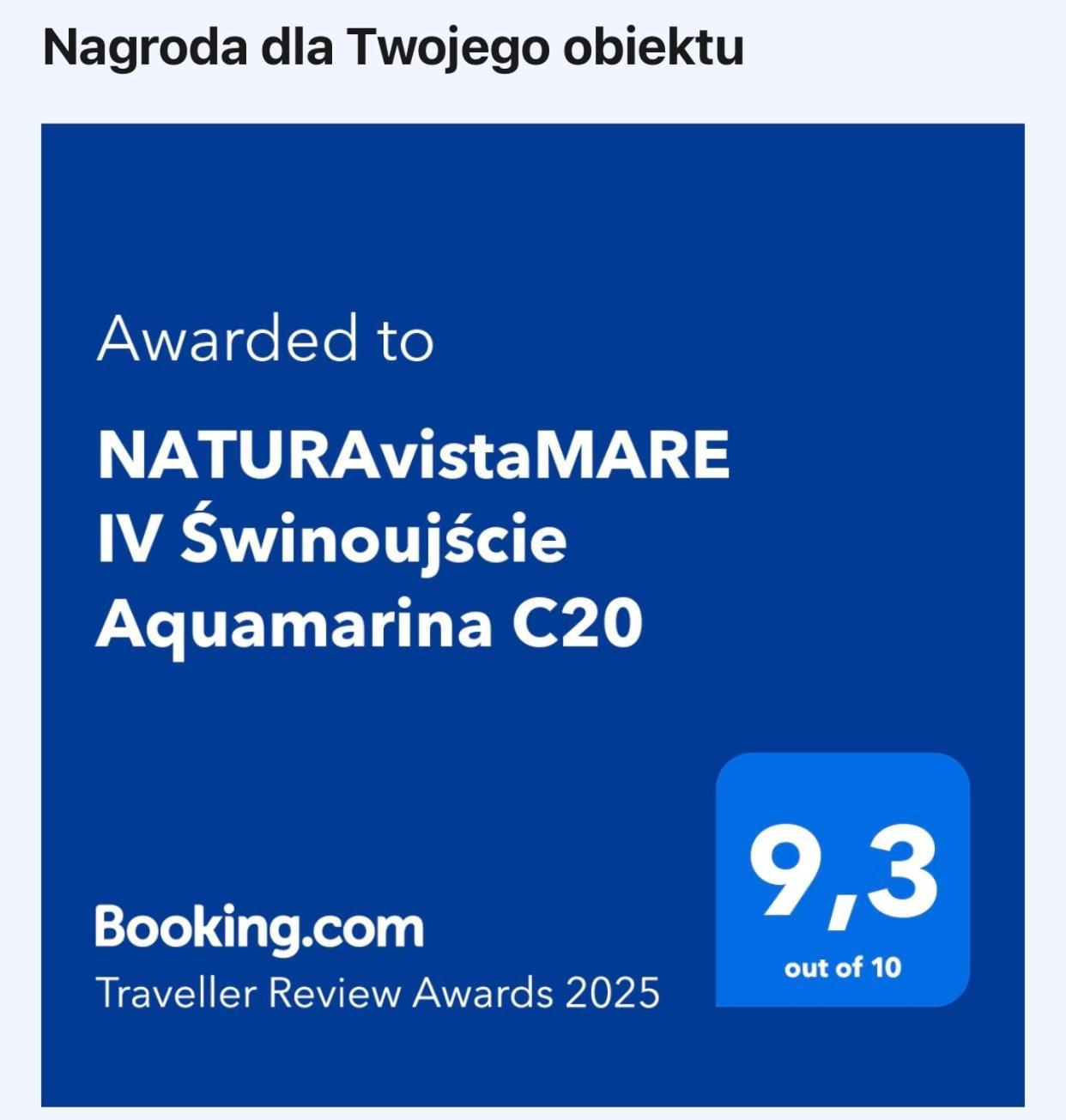 Naturavistamare IV Swinoujscie Aquamarina C20 Ngoại thất bức ảnh